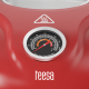 TEESA SUPREME MAX picos krosnelė 1800 W, 400 laipsnių, du kaitinimo elementai, langelis, raudona, 35 cm TEESA SUPREME MAX picos krosnelė 1800 W, 400 laipsnių, du kaitinimo elementai, langelis, raudona, 35 cm