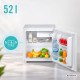 >TEESA single-door under-counter refrigerator with freezer 52L >TEESA single-door under-counter refrigerator with freezer 52L