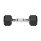 Rubber-coated cast iron dumbbells HEX 2x2.5 kg REBEL ACTIVE Rubber-coated cast iron dumbbells HEX 2x2.5 kg REBEL ACTIVE