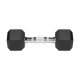 Gumuoti ketaus hanteliai HEX 2x4kg, REBEL ACTIVE