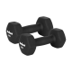 HEX cast iron neoprene dumbbells set 30kg (2x1kg+2x2kg+2x3kg+2x4kg+2x5kg), REBEL ACTIVE HEX cast iron neoprene dumbbells set 30kg (2x1kg+2x2kg+2x3kg+2x4kg+2x5kg), REBEL ACTIVE