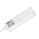 Extension cord 3 sockets 5m German type with switch (3x1.5mm) Rebel white Extension cord 3 sockets 5m German type with switch (3x1.5mm) Rebel white