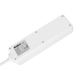Extension cord 4 sockets 3m German type without switch (3x1.5mm) Rebel white Extension cord 4 sockets 3m German type without switch (3x1.5mm) Rebel white
