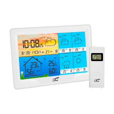 SMART weather station with color white display TYUA LXSTP08BS
