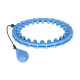 Smart Hula Hop slimming hoop with studs and weights 50cm, blue, REBEL ACTIVE Smart Hula Hop slimming hoop with studs and weights 50cm, blue, REBEL ACTIVE