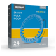 Smart Hula Hop slimming hoop with studs and weights 50cm, blue, REBEL ACTIVE Smart Hula Hop slimming hoop with studs and weights 50cm, blue, REBEL ACTIVE