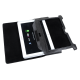 Black case dedicated to Samsung Galaxy Tab P5100 (natural leather)