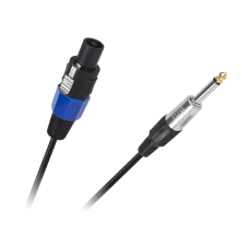 Cable JACK 6.3 plug - STC plug 5m HQ