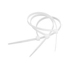 Cable tie 4.8 mm/25 cm white Cabletech 100 pcs.