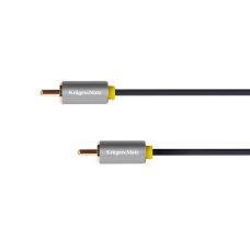 Kabelis 1RCA-1RCA 0.5 m Kruger&Matz Basic