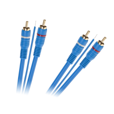 Cable 2 x RCA - 2 x RCA + wire 5 m