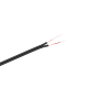 Kabelis 2 x RCA BLACK HQ