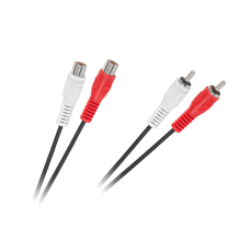 Kabelis 2 x RCA kištukas - 2 x RCA lizdas 5 m