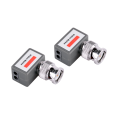 Angled TR-1 video transformer - BNC plug