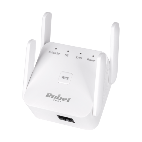 Repeater - 2.4+5 GHz wireless network amplifier Rebel Repeater - 2.4+5 GHz wireless network amplifier Rebel