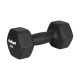 Cast iron neoprene dumbbells HEX 2x8kg, REBEL ACTIVE Cast iron neoprene dumbbells HEX 2x8kg, REBEL ACTIVE