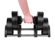 Cast iron adjustable automatic dumbbell 36 kg, 2 kg increments, REBEL ACTIVE Cast iron adjustable automatic dumbbell 36 kg, 2 kg increments, REBEL ACTIVE