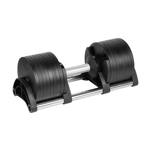 Cast iron adjustable automatic dumbbell 36 kg, 2 kg increments, REBEL ACTIVE Cast iron adjustable automatic dumbbell 36 kg, 2 kg increments, REBEL ACTIVE