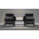 Cast iron adjustable automatic dumbbell 36 kg, 2 kg increments, REBEL ACTIVE Cast iron adjustable automatic dumbbell 36 kg, 2 kg increments, REBEL ACTIVE