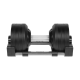 Cast iron adjustable automatic dumbbell 24 kg, 1 kg increments, REBEL ACTIVE Cast iron adjustable automatic dumbbell 24 kg, 1 kg increments, REBEL ACTIVE