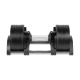 Cast iron adjustable automatic dumbbell 24 kg, 2 kg increments, REBEL ACTIVE Cast iron adjustable automatic dumbbell 24 kg, 2 kg increments, REBEL ACTIVE