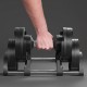 Cast iron adjustable automatic dumbbell 24 kg, 2 kg increments, REBEL ACTIVE Cast iron adjustable automatic dumbbell 24 kg, 2 kg increments, REBEL ACTIVE