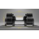 Cast iron adjustable automatic dumbbell 24 kg, 2 kg increments, REBEL ACTIVE Cast iron adjustable automatic dumbbell 24 kg, 2 kg increments, REBEL ACTIVE