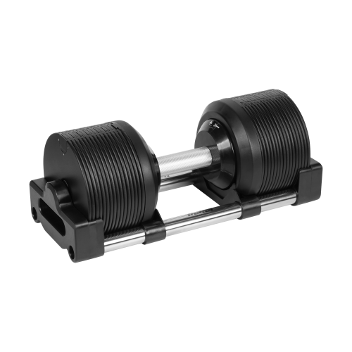 Cast iron adjustable automatic dumbbell 36 kg, 1 kg increments, REBEL ACTIVE Cast iron adjustable automatic dumbbell 36 kg, 1 kg increments, REBEL ACTIVE