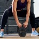Cast iron kettlebell 40kg, REBEL ACTIVE