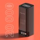 Kruger&Matz 20000 mAh ličio jonų 100 W išorinė baterija su QC ir PD Kruger&Matz 20000 mAh ličio jonų 100 W išorinė baterija su QC ir PD