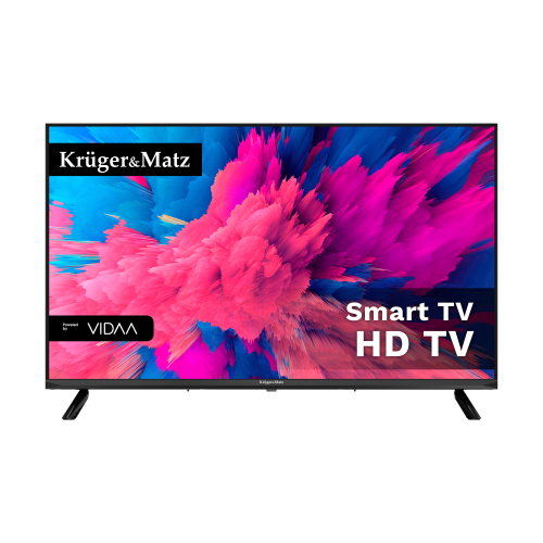 Kruger&Matz 32 colių HD išmanusis DVB-T2/S2 H.265 Hevc televizorius Kruger&Matz 32 colių HD išmanusis DVB-T2/S2 H.265 Hevc televizorius