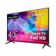 Kruger&Matz 40" FHD Google TV DVB-T2/T/C H.265 HEVC TV