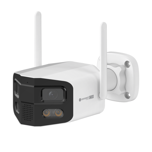 Kruger&Matz Connect C130 Tuya Smart Life lauko WiFi kamera, panoraminė, 4 MP. Kruger&Matz Connect C130 Tuya Smart Life lauko WiFi kamera, panoraminė, 4 MP.