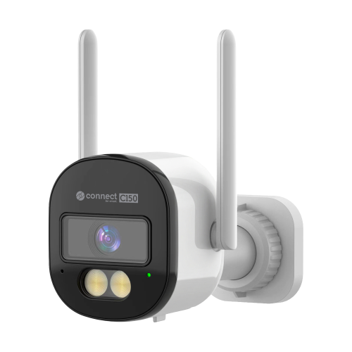 Kruger&Matz Connect C150 Tuya Smart Lfe 2K lauko kamera su Wi-Fi, H.265, IR Kruger&Matz Connect C150 Tuya Smart Lfe 2K lauko kamera su Wi-Fi, H.265, IR