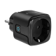 Kruger&Matz Connect P4 Black Tuya WiFi lizdas