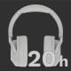 Kruger&Matz F2 wireless on-ear headphones, gray