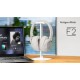 Kruger&Matz F2 wireless on-ear headphones, gray