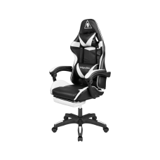 Kruger&Matz GX-150 žaidimų kėdė Juodos ir baltos spalvos