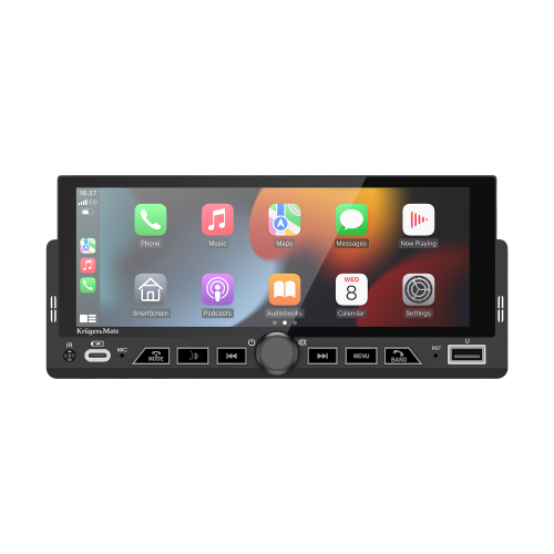 Kruger&Matz KM2017 CarPlay / AndroidAuto automobilio radijas Kruger&Matz KM2017 CarPlay / AndroidAuto automobilio radijas
