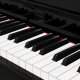 Kruger&Matz KMDP-135 skaitmeninis pianinas, blizgios juodos spalvos