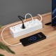 Kruger&Matz maitinimo lizdas, 4 vokiško tipo lizdai ir 4xUSB 2100 mA, Connect P6 Tuya