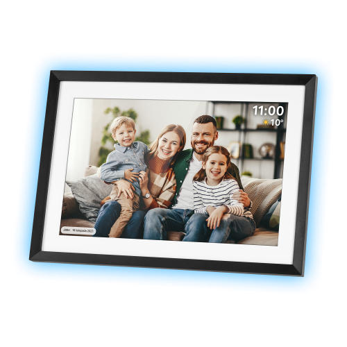 Kruger&Matz skaitmeninis nuotraukų rėmelis FRAMEO WiFi 10.1" su foniniu apšvietimu Kruger&Matz skaitmeninis nuotraukų rėmelis FRAMEO WiFi 10.1" su foniniu apšvietimu