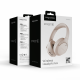 Kruger&Matz Street 4 Wireless On-Ear Headphones with ANC, Beige Kruger&Matz Street 4 Wireless On-Ear Headphones with ANC, Beige