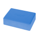 Cube, yoga block made of EVA foam 120g, blue, REBEL ACTIVE