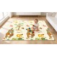 Baby play mat 200 x 180 cm, forest and animals Baby play mat 200 x 180 cm, forest and animals