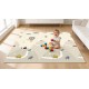 Baby play mat 200 x 180 cm, cars and trains Baby play mat 200 x 180 cm, cars and trains