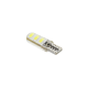 LED car lamp T10 Canbus 6 xSMD 5730, 12V, white