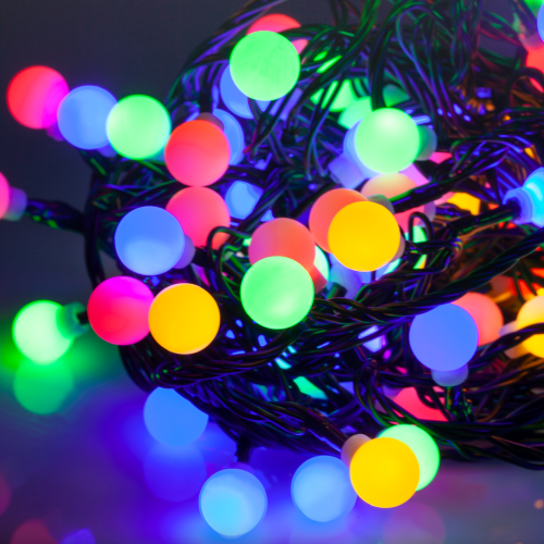 LED Rebel outdoor Christmas tree lights 10m, RGB with changing lighting mode LED Rebel outdoor Christmas tree lights 10m, RGB with changing lighting mode