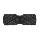 Massage roller with nubs, roller 15x42cm, black, EPP material, REBEL ACTIVE Massage roller with nubs, roller 15x42cm, black, EPP material, REBEL ACTIVE