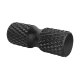 Massage roller with nubs, roller 15x42cm, black, EPP material, REBEL ACTIVE Massage roller with nubs, roller 15x42cm, black, EPP material, REBEL ACTIVE